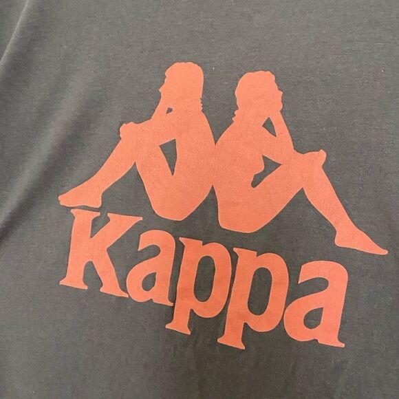 Kappa short sleeve brown shirt size L​​ - Picture 2 of 4